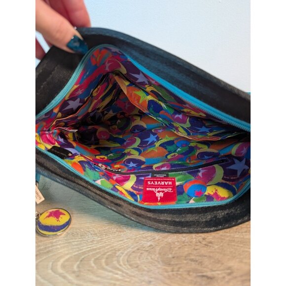 Disney Parks Store Pixar Crossbody Seatbelt Bag by Harveys 2024 Blue Characters - Picture 4 of 9